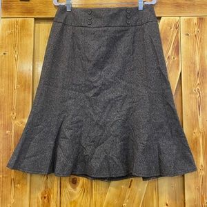 Larry Levine A-line knee-length skirt size 8